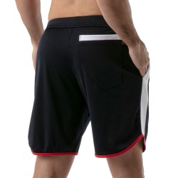 Kurze der Marke TOF PARIS - Gym Lange Shorts Tof Paris - Marineblau - Ref : TOF146BUM