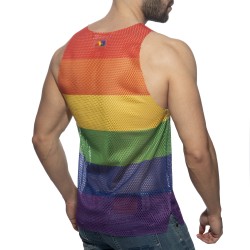 Tank top of the brand ADDICTED - Rainbow mesh tanktop - Ref : AD1166 C01