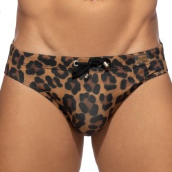 Bath Brief of the brand ADDICTED - Leopard - swim brief - Ref : ADS314 C13