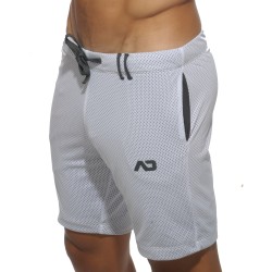 Bermuda der Marke ADDICTED - Loop-Mesh-Bermudashorts - weiß - Ref : AD357 C01