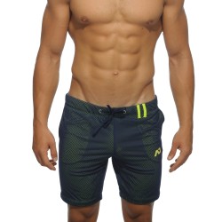 Bermuda of the brand ADDICTED - Loop-mesh bermuda shorts - navy - Ref : AD357 C09