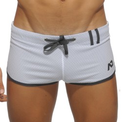 Kurze der Marke ADDICTED - Loop-Mesh-shorts - weiß - Ref : AD358 C01