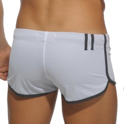 Short de la marque ADDICTED - Short Loop-mesh - blanc - Ref : AD358 C01