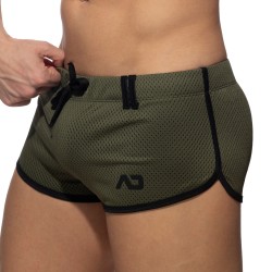Short of the brand ADDICTED - Loop-mesh shorts - khaki - Ref : AD358 C12
