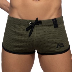 Kurze der Marke ADDICTED - Loop-Mesh-shorts - khaki - Ref : AD358 C12