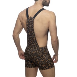 Body de la marca ADDICTED - Mono de leopardo - Ref : AD1133 C13