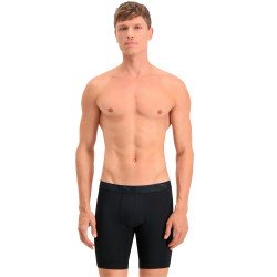 Boxer shorts, Shorty of the brand PUMA - PUMA Microfiber Long Sports Boxer (set of 2) - black - Ref : 701210963 001