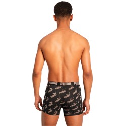 Boxer shorts, Shorty of the brand PUMA - Set of 2 boxers All-Over-Print Logo - black - Ref : 100001512 009