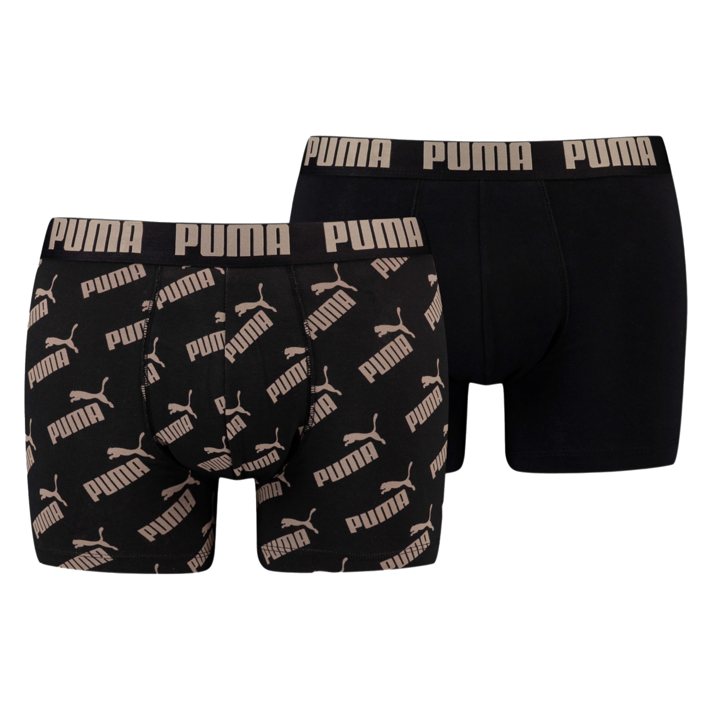 Calzoncillos Puma Placed Logo Boxer Negro