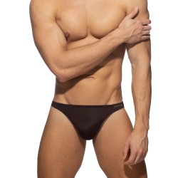 Bath Brief of the brand ADDICTED - Bath G-string - brown - Ref : ADS316 C13