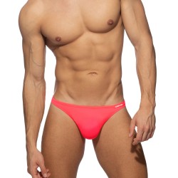 Slip de bain de la marque ADDICTED - G-string de bain - néon rose - Ref : ADS316 C34