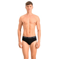 Brief of the brand PUMA - Set of 2 basic PUMA briefs - black - Ref : 521030001 230