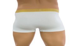 Boxershorts, Shorty der Marke CALVIN KLEIN - Shorty Gold blanc - Ref : M5311A Q44