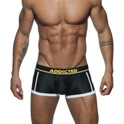 Pantaloncini boxer, Shorty del marchio ADDICTED - Sport mesh trunk - nero - Ref : AD739 C10