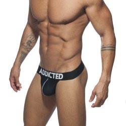Thong of the brand ADDICTED - Lot de 3 strings mesh push-up - Ref : AD732 3COL