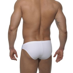 Bath Brief of the brand ADDICTED - White - sports swimsuit - Ref : ADS005 C01