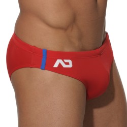 Slip de bain de la marque ADDICTED - Slip de bain sport - rouge - Ref : ADS005 C06