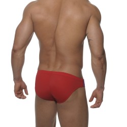 Bagno breve del marchio ADDICTED - Costume da bagno sportivo - rosso - Ref : ADS005 C06