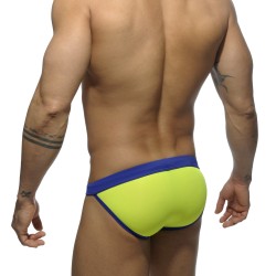 Slip de bain de la marque ADDICTED - Bikini Sexy taille basse - jaune - Ref : ADS065 C03