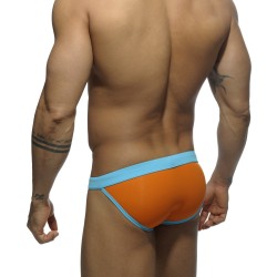 Bath Brief of the brand ADDICTED - Sexy bikini low waist - orange - Ref : ADS065 C04