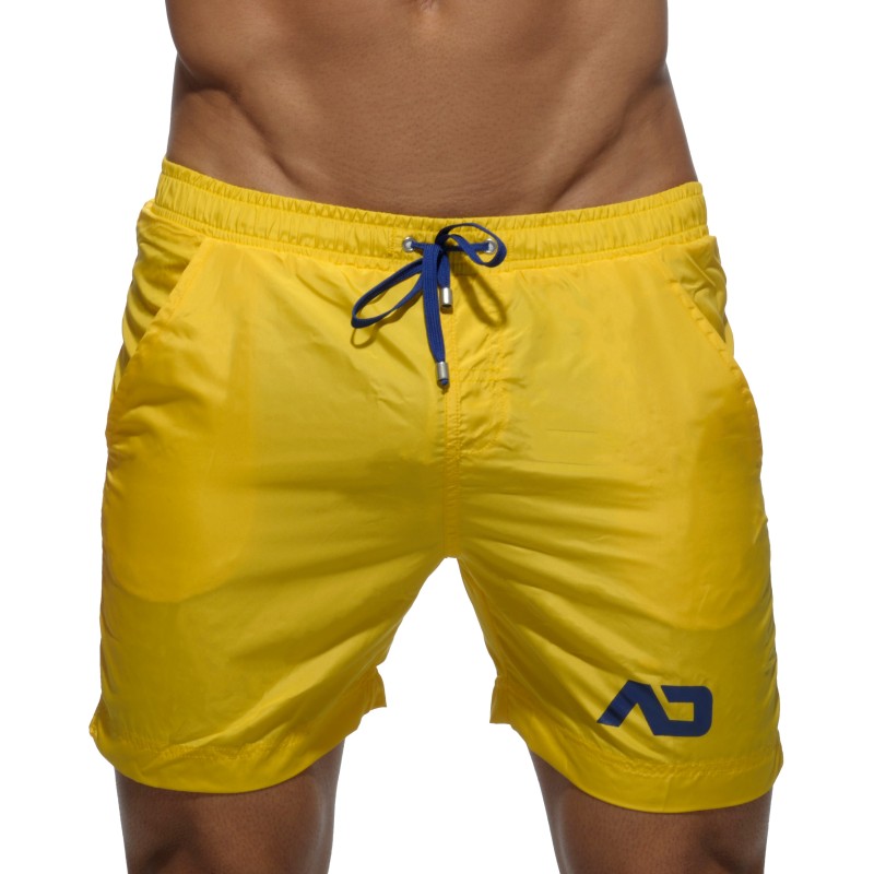 Bath Shorts of the brand ADDICTED - Bath shorts Basic - yellow - Ref : ADS073 C03