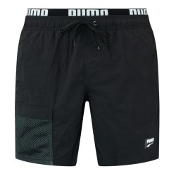 T-Shirt Made In France of the brand PUMA - PUMA Utility mid-length swim shorts - black - Ref : 701221757 002