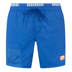 Pantaloncini da bagno del marchio PUMA - Pantaloncini da bagno di media lunghezza PUMA Utility - blu - Ref : 701221757 003