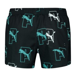 Badehosen der Marke PUMA - Kurze Badeshorts mit PUMA-Logo – schwarz - Ref : 701222044 002