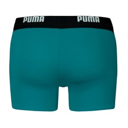 Boxer, shorty de bain de la marque PUMA - Boxer de bain PUMA Swim Logo - vert - Ref : 100000028 017