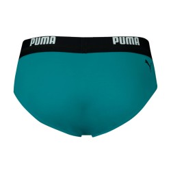Resumen del baño de la marca PUMA - Logotipo de baño PUMA - traje de baño verde - Ref : 100000026 017