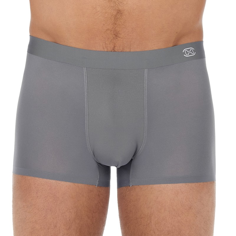 Boxershorts, Shorty der Marke HOM - Boxer Comfort HOM H-Fresh - grau - Ref : 402592 00ZU