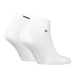 Calcetines de la marca TOMMY HILFIGER - Pack de 2 pares de calcetines tobilleros Tommy - blanco - Ref : 701223929 003