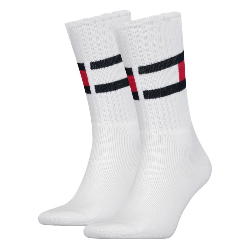 Calzini del marchio TOMMY HILFIGER - Calze a bandiera Tommy - bianco - Ref : 481985001 300