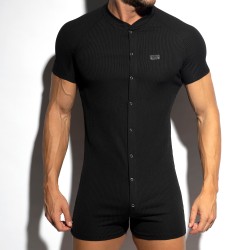 Body de la marca ES COLLECTION - Bodysuit recycled rib - negro - Ref : UN553 C10