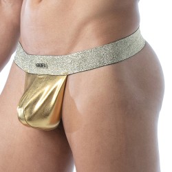 Thong of the brand TOF PARIS - Thong without string Magic Tof Paris - Gold - Ref : TOF276O