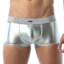 Boxer, shorty de la marque TOF PARIS - Boxer Taille Basse Magic Tof Paris - Argent - Ref : TOF275A