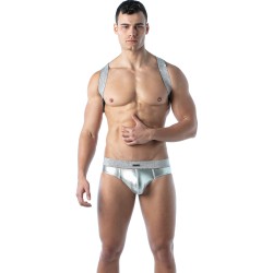 Harness of the brand TOF PARIS - Harness X Magic Tof Paris - Silver - Ref : TOF277A