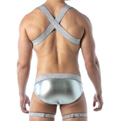 Harness of the brand TOF PARIS - Harness H Magic Tof Paris - Silver - Ref : TOF278A