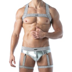 Harness of the brand TOF PARIS - Harness H Magic Tof Paris - Silver - Ref : TOF278A