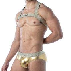 Harness of the brand TOF PARIS - Harness H Magic Tof Paris - Gold - Ref : TOF278O