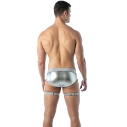 Harnais de la marque TOF PARIS - Harnais de cuisse Magic Tof Paris - Argent - Ref : TOF279A