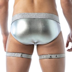 Harness of the brand TOF PARIS - Magic Tof Paris Thigh Harness - Silver - Ref : TOF279A