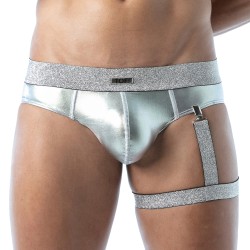 Harnais de la marque TOF PARIS - Harnais de cuisse Magic Tof Paris - Argent - Ref : TOF279A