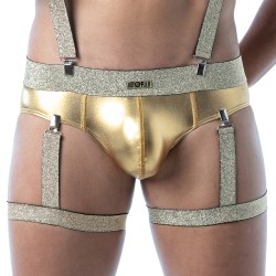 Accessories of the brand TOF PARIS - Magic Tof Paris Thigh Harness - Gold - Ref : TOF279O