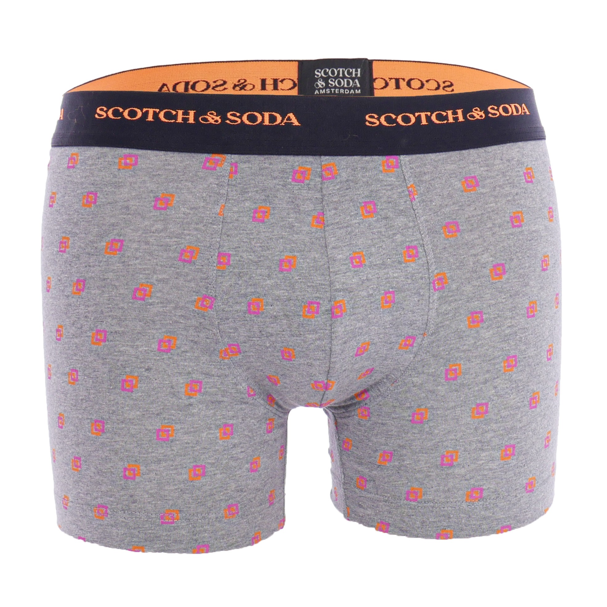 Pack of 2 Printed Boxers in Scotch&Soda Organic Cotton - Black and
