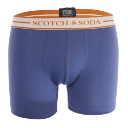 Pantaloncini boxer, Shorty del marchio SCOTCH & SODA - Confezione da 3 boxer  in cotone biologico Scotch&Soda - Blu - Ref : 7012