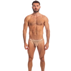 Stringa del marchio L HOMME INVISIBLE - Blurry Nude - String Striptease - Ref : UW21X NUD N00