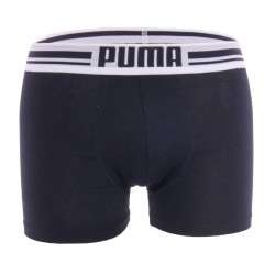 Boxer, shorty de la marque PUMA - Lot de 2 boxers avec logo PUMA - noir - Ref : 651003001 200