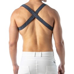 Harness of the brand TOF PARIS - Harness X Denim Tof Paris - Blue - Ref : TOF286BU