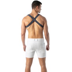 Harness of the brand TOF PARIS - Harness X Denim Tof Paris - Blue - Ref : TOF286BU